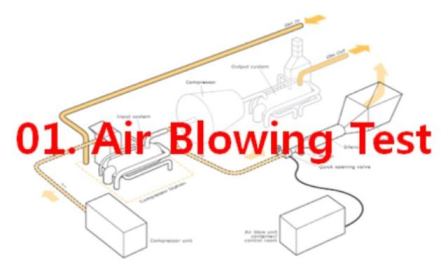 Air Blowing Test