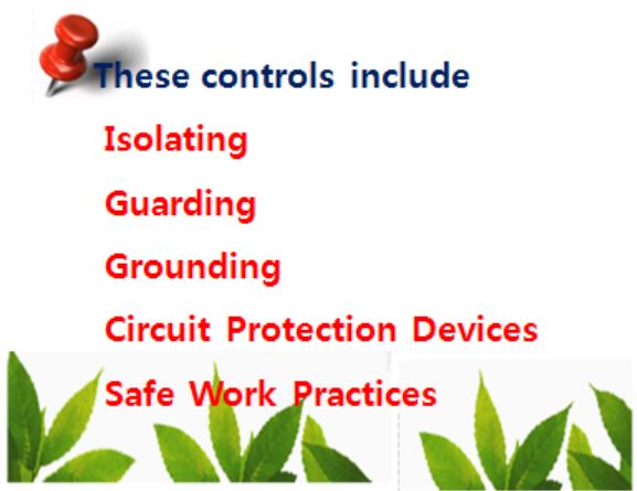Controlling Electrical Hazards