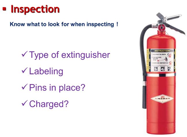 Fire Extinguisher PASS