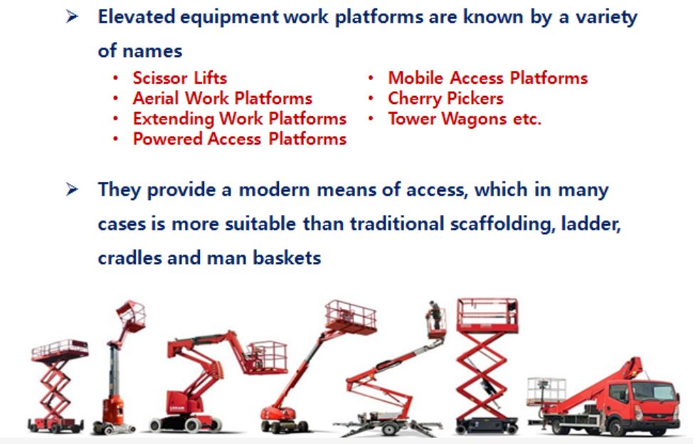 Elevating Work Platforms