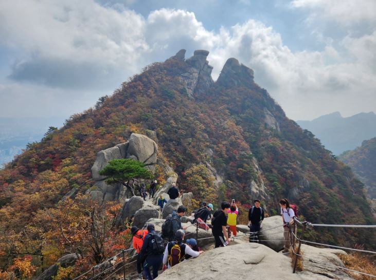 가을 북한산