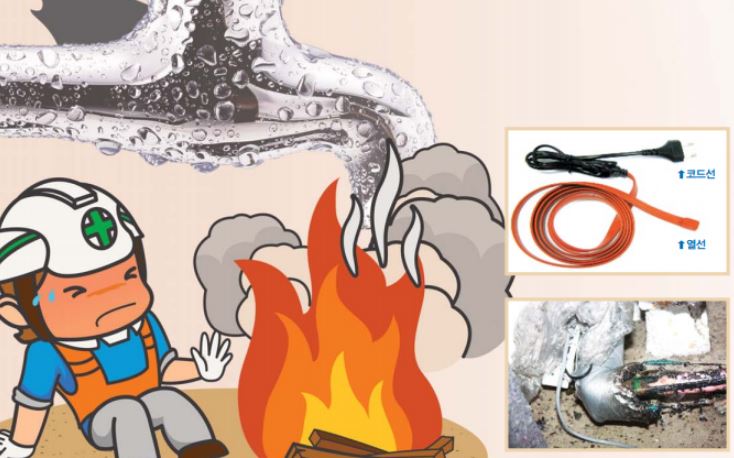 heat cable fire hazard