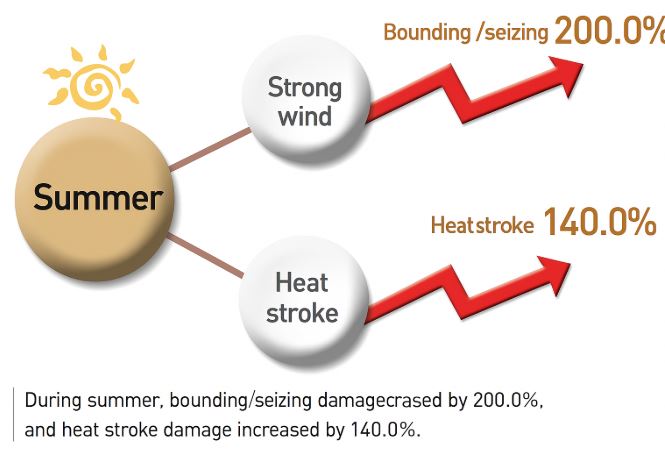 weather and industrial accidents