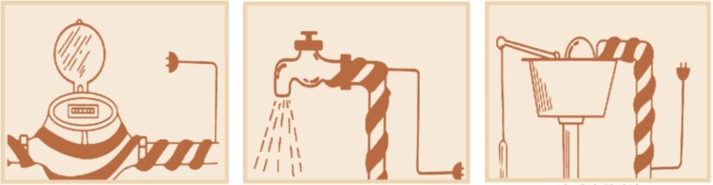 heat cable fire hazard